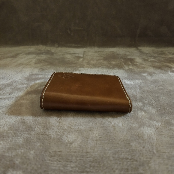 (2) Brown Patricia Nash Leather Bifold Wallets - Picture 9 of 12